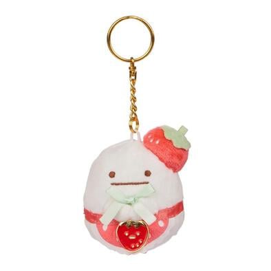 Sumikkogurashi Obake San-X Original Strawberry Series Keychain