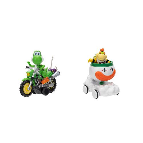 The Super Mario Galaxy Movie Pull Back Racer with Figure W2 - Assorted (1 Pc)