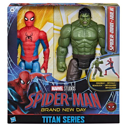 Marvel Spider-Man Brand New Day Titan Series Spider-Man Hulk