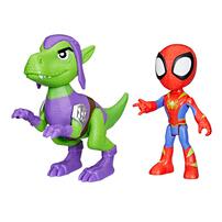 Spidey Amazing Friends Hero Dino Webs Fig -Assorted