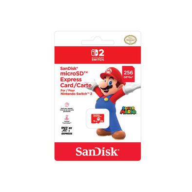 Nintendo Switch 2 SanDisk MicroSD Express Card 256GB