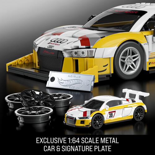 Mattel Brick Shop Hot Wheels Elite Series Audi R8