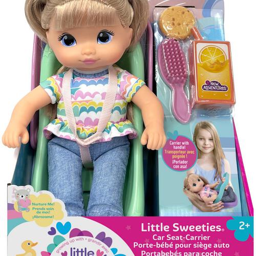 New Adventures Little Darlings Little Sweeties Car Seat-Carrier 10-Inch Doll