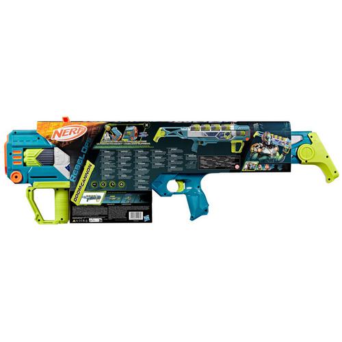 Nerf Rebel Ops Doom Cannon 60 Foam Darts & 5 Supershells, Outdoor Action Play, Ages 8+
