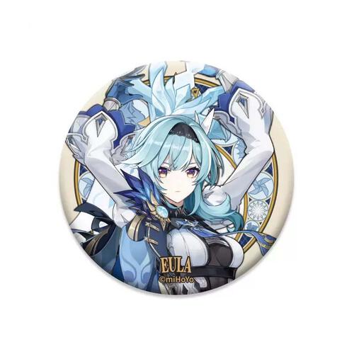 Genshin Impact Character Badge - Eula (Mondstadt Theme)