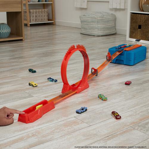 Hot Wheels Track Builder Flame Stunt