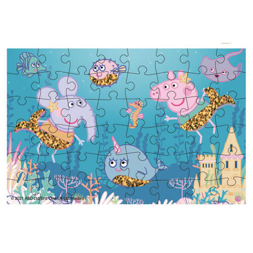 Peppa Pig 48 Pieces Glitter Puzzle