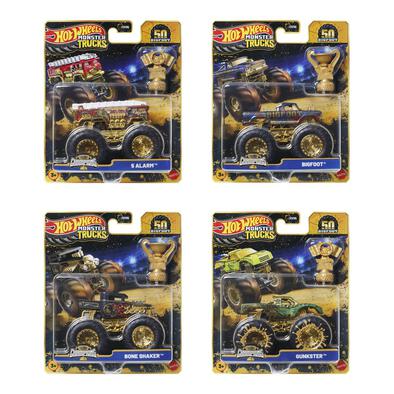 Hot Wheels Monster Truck 1:64 Bigfoot Trophy Champions Singles - Assorted