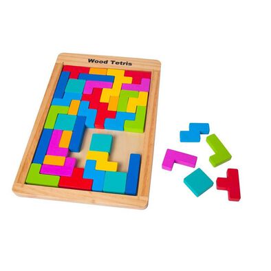 Universe of Imagination Wood Tetris