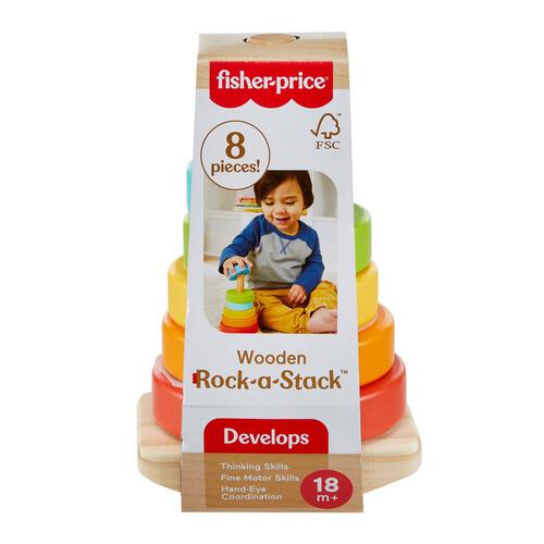 Fisher Price Wood Ring Stacker