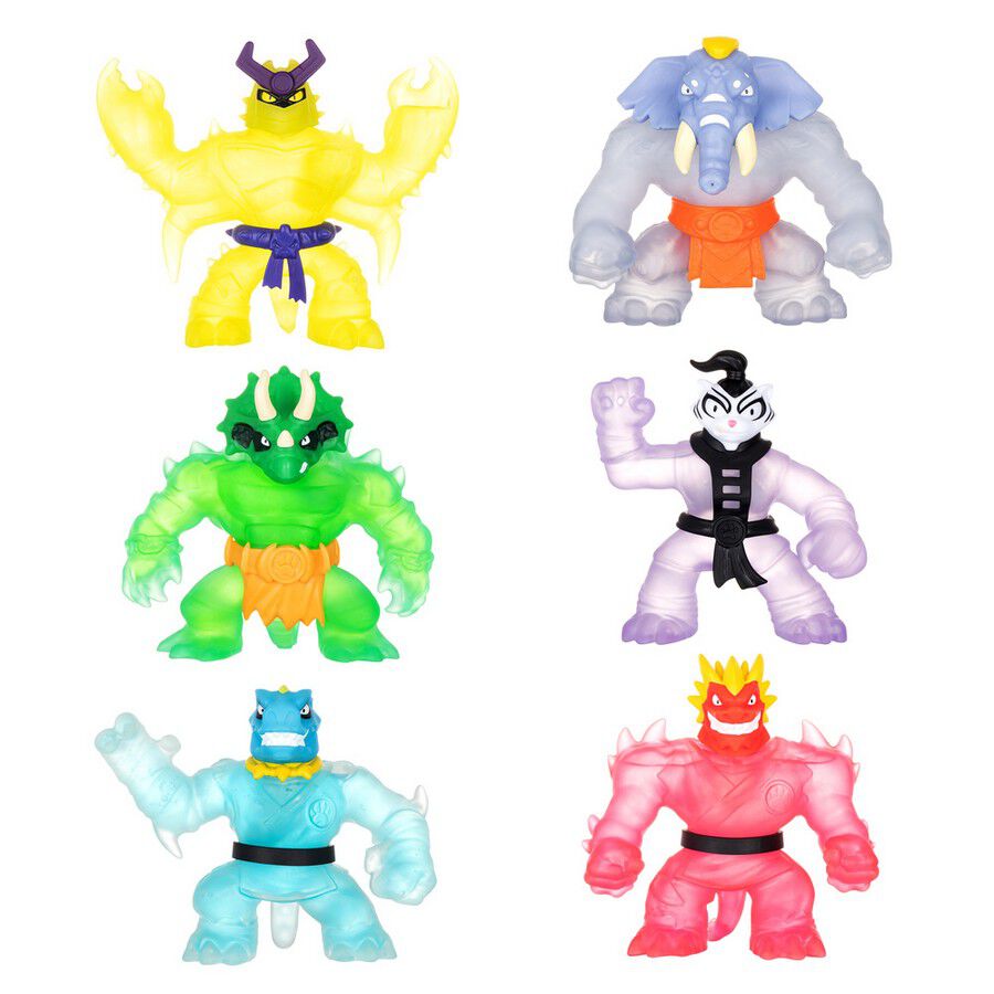 Goo Jit Zu Glow Shifters S8 Hero Pack - Assorted | Toys