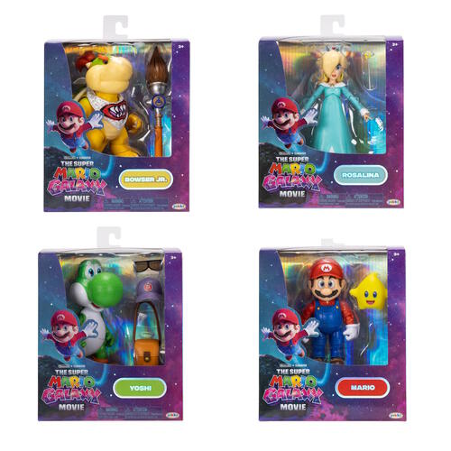 The Super Mario Galaxy Movie 5-inch Figures - Assorted
