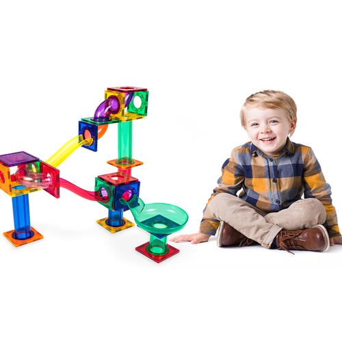 Picasso Tiles 50pcs Marble Run Building Blocks Set