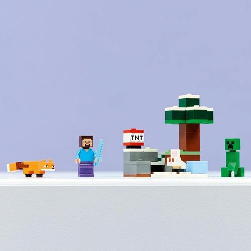 LEGO Minecraft Steve's Taiga Adventure 21583