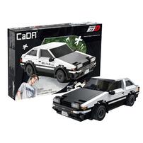 CaDA Initial D Takumi Fujiwara Toyota AE86 Trueno Brick DIY Brick R/C+APP Control 1:20 Scale RC Vehicles Set