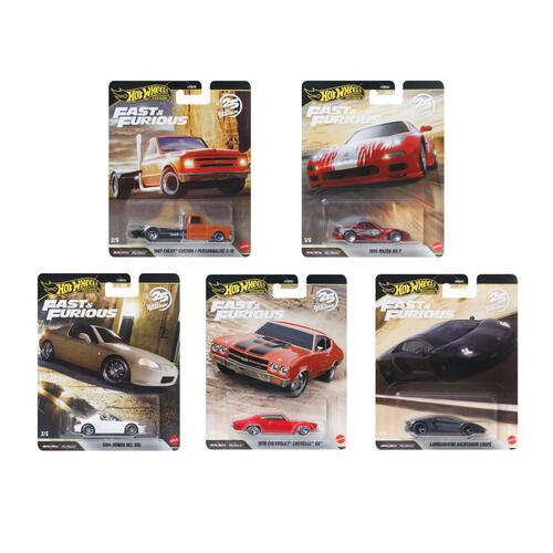 Hot Wheels Fast & Furious Dash P Set of 10