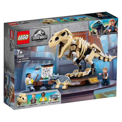 LEGO Jurassic World T. rex Dinosaur Fossil Exhibition 76940