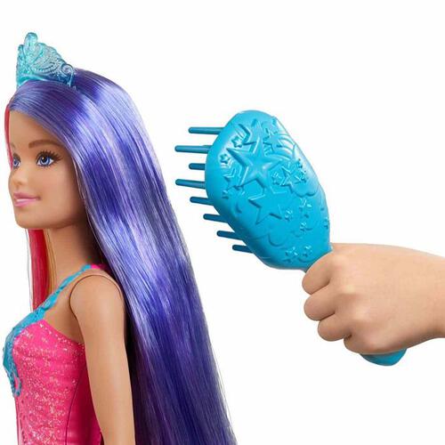 Barbie Dreamtopia Doll with Extra Long Two Tone Fantasy Hair Styling -  Assorted | Toys