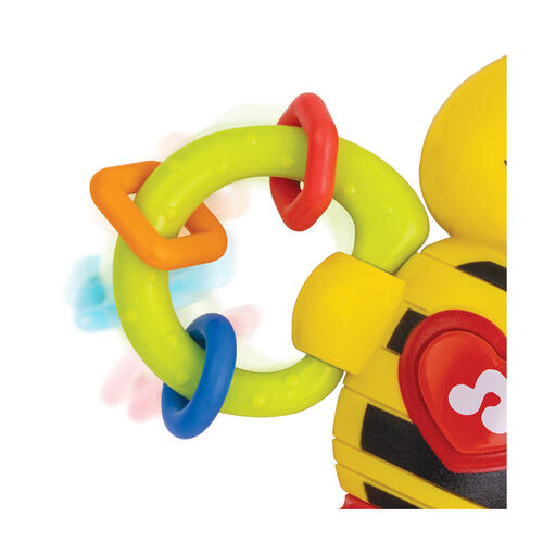 playpop Light-Up Twist Rattle-Bee