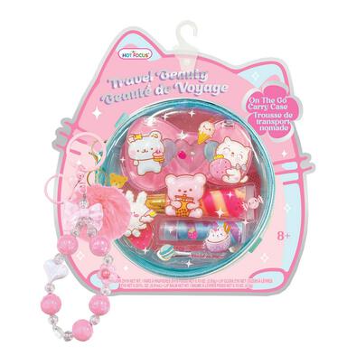 Hot Focus Travel Beauty Critters Beauty Kit Washable Non-Toxic Makeup Toy Set