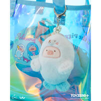 Lulu The Piggy Ocean Series Baby Seal Plush Keychain