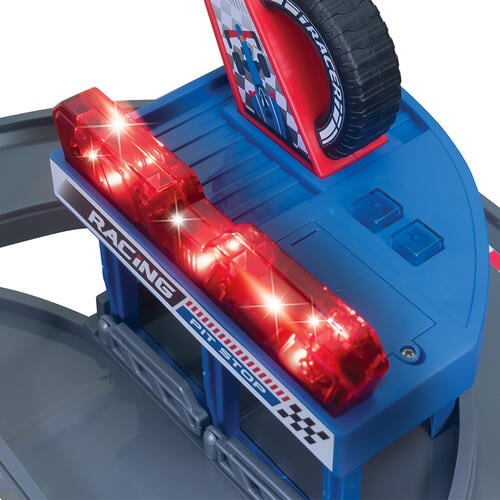 playpop Battery-Operated Pit Stop Playset