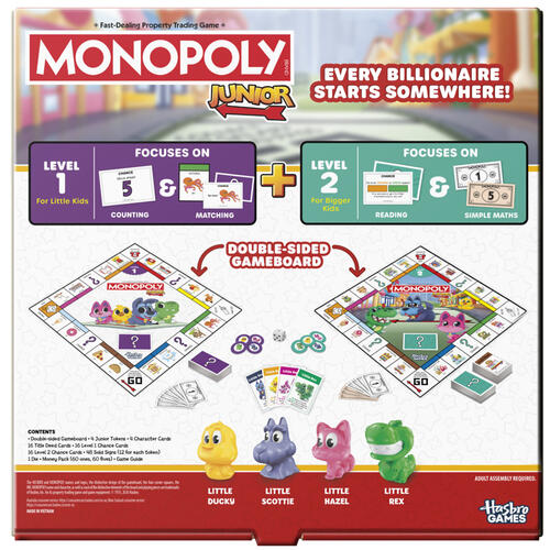 Monopoly Junior Square 2 In 1