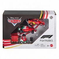 Hot Wheels JTJ08 Disney Cars F1 Die-Cast Multipack & Accessories