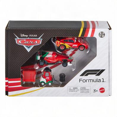 Hot Wheels JTJ08 Disney Cars F1 Die-Cast Multipack & Accessories