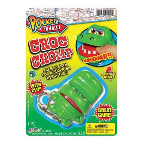 Pocket Travel Croc Chomp