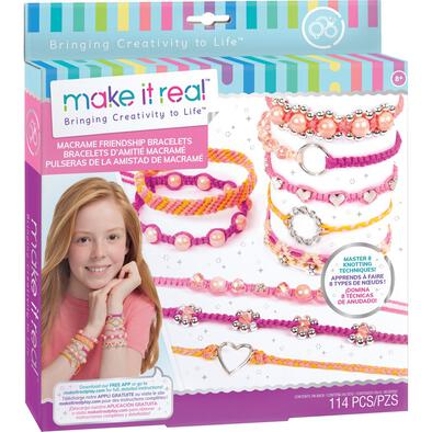 Make It Real Macrame Friendship Bracelets