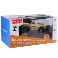 Playpop Radio-Controlled 1: 10 Monster Truck - Yellow