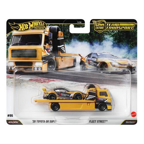 Hot Wheels FLF56 Team Transport (Dash J) Set of 4 