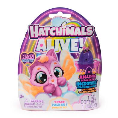 Hatchimals Colleggtibles Neon Rainbow 1pk
