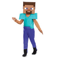 Minecraft Steve Child Costume (M)