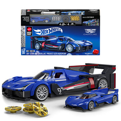 Mattel Brick Shop Hot Wheels Speed Series Cadillac Project GTP