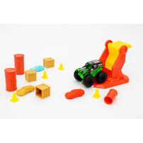 Monster Jam 1:72 Mini Playset (Grave Digger & El Toro Loco) - Assorted (1 Pc)