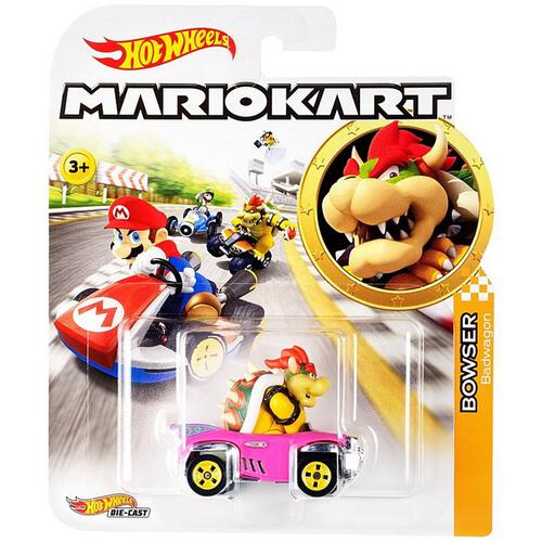Hot Wheels Mario Kart Circuit Track Set with 1:64 Scale DIE-CAST Kart  Replica Ages 3 and Above