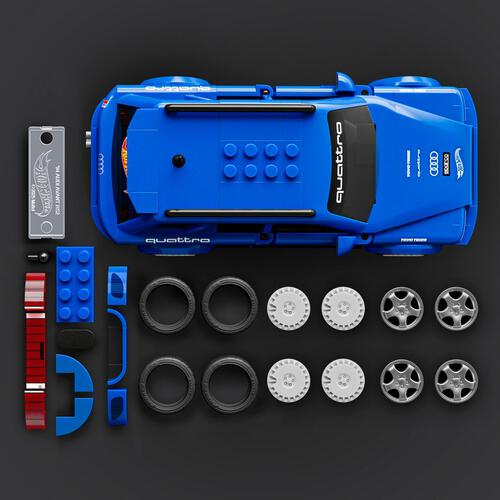 Mattel Brick Hot Wheels Racer Audi