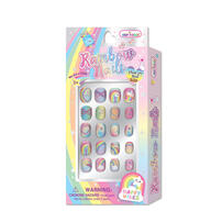 Hot Focus Rainbow Nails