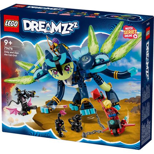 LEGO Dreamzzz Zoey and Zian the Cat-Owl 71476