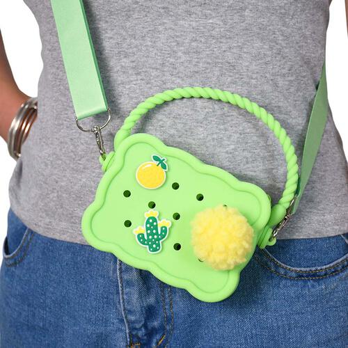 playpop Minty Green Mini Silicone Bag