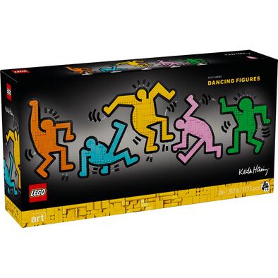 LEGO Art Keith Haring – Dancing Figures 31216