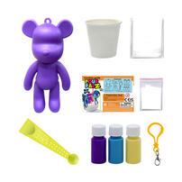 Pour PalZ Paint Mini Bear Keyring - Assorted (1 Pc)