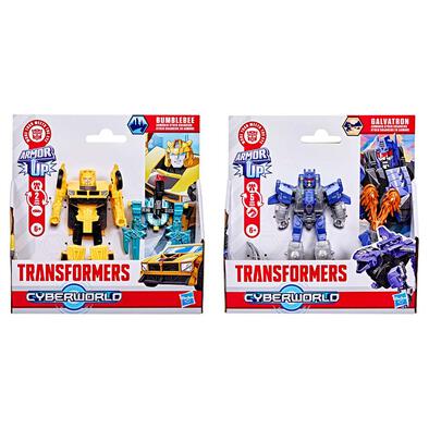 Transformers CYBERWORLD Armored Cyber Changers - Assorted