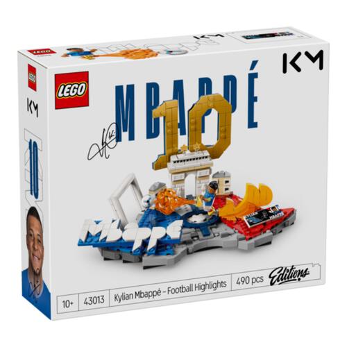 LEGO Editions Kylian Mbappe &ndash; Football Highlights 43013