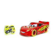Jada 1:14 Disney Pixar Cars R/C Lightning McQueen Glow Racer