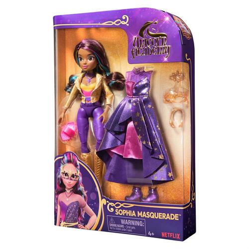 Unicorn Academy Sophia Masquarade Fashion Doll