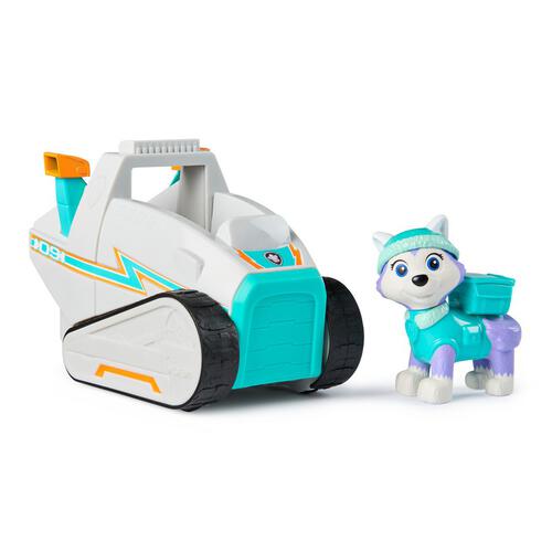 Paw Patrol Basic Vehicle - Everest's Snow Plow with Figure