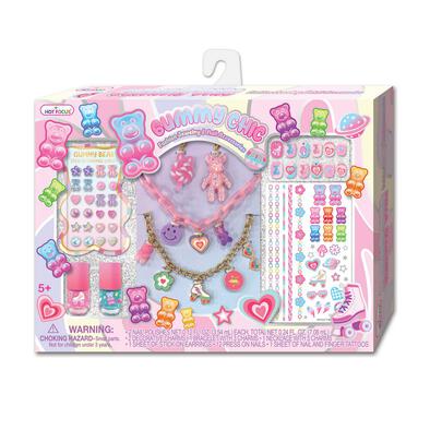 Hot Focus Gummy Chic Gummy Bear Fashion Manicure Nail Fashion Set